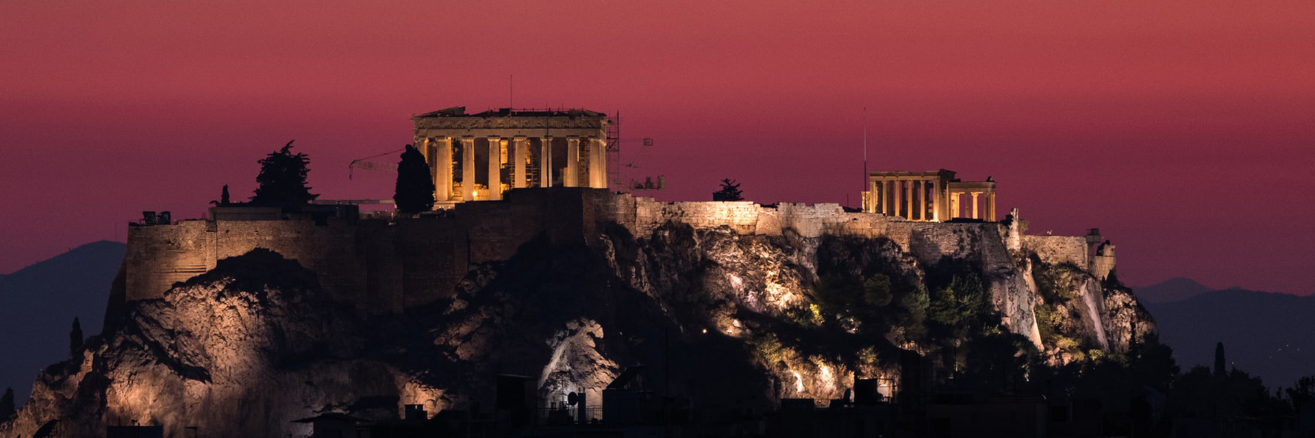 Sunset over Acropolis. Photo by AussieActive on Unsplash